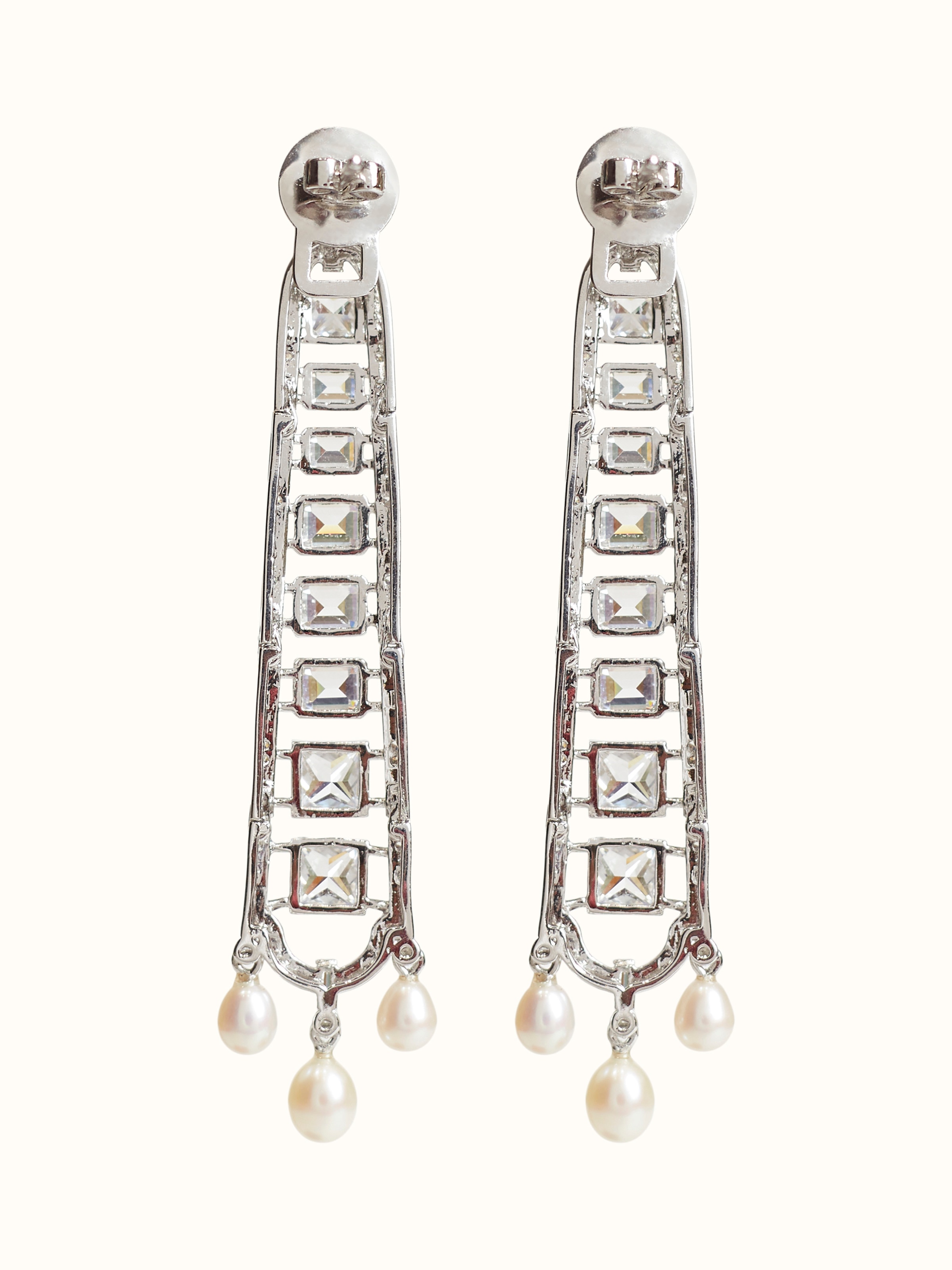 Silver Smithing Drop Earrings