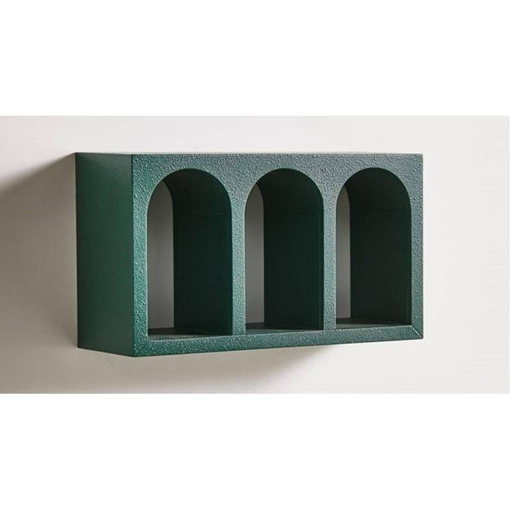 WOODENMOOD Rectangular Wall Rack