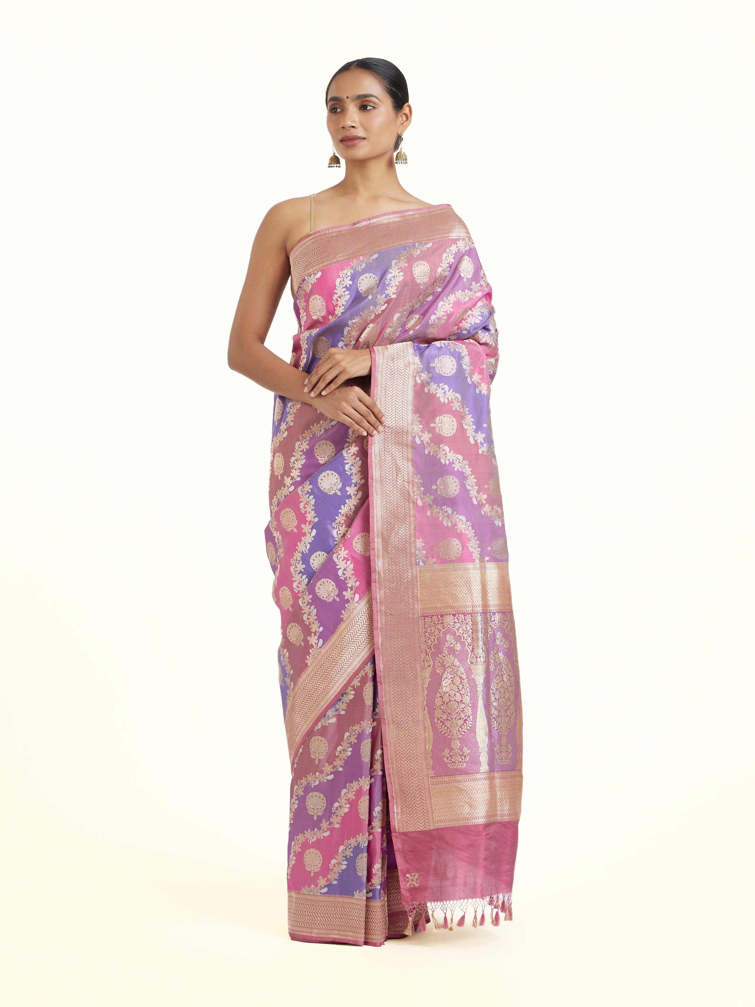 Banarasi Rangkat Silk Saree