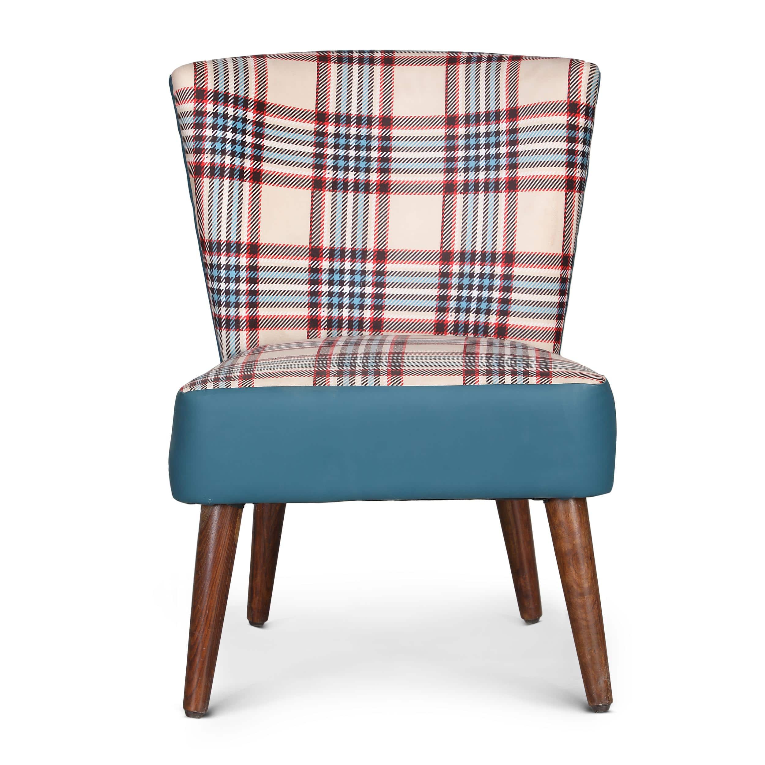 Tiara Block Green Accent Chair