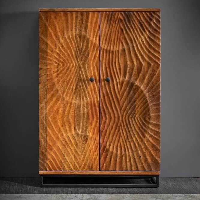 Wave Bar Cabinet