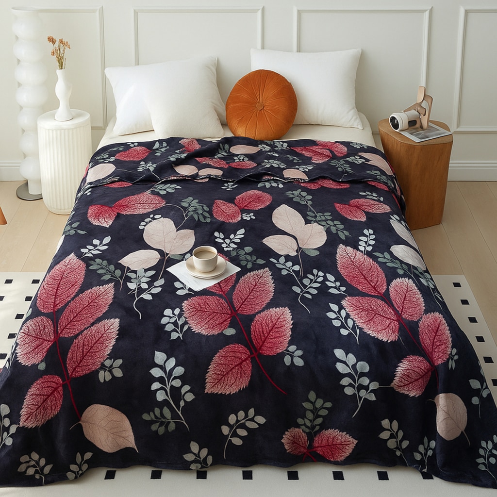 Super Soft Cozy Doube Bed Blanket 240 X 220 Cms  210 Cms