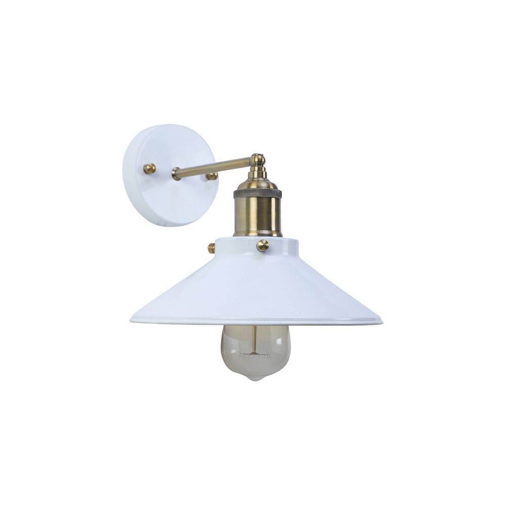 Nora White Metal Wall Light