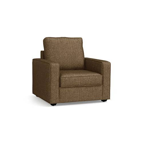 Apollo Compact Sofa Set (Colour : Dune, Cushion : Soft, Back Type : High Back, Seater : 3+1+1)