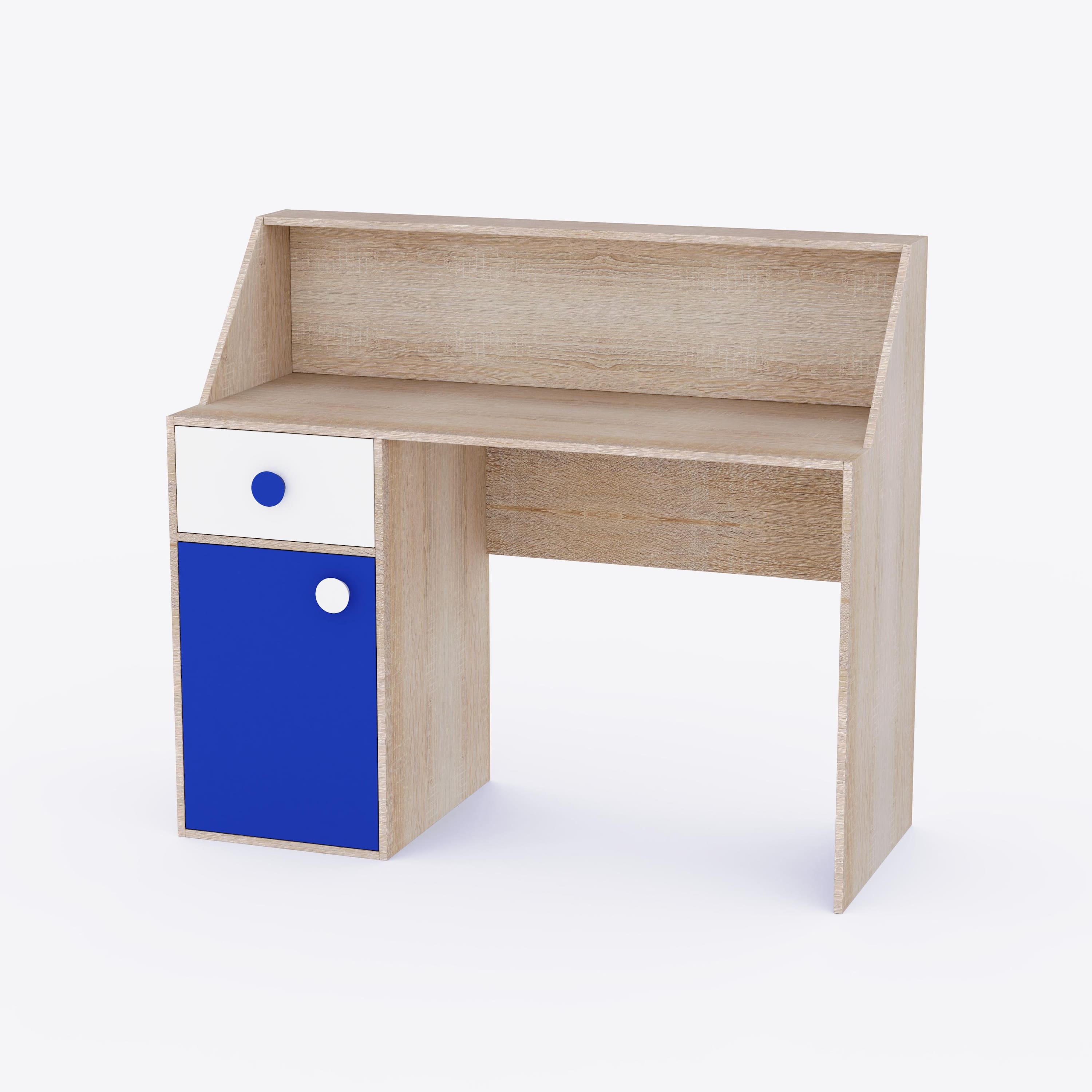 Elementary Study Table In Oak Colour