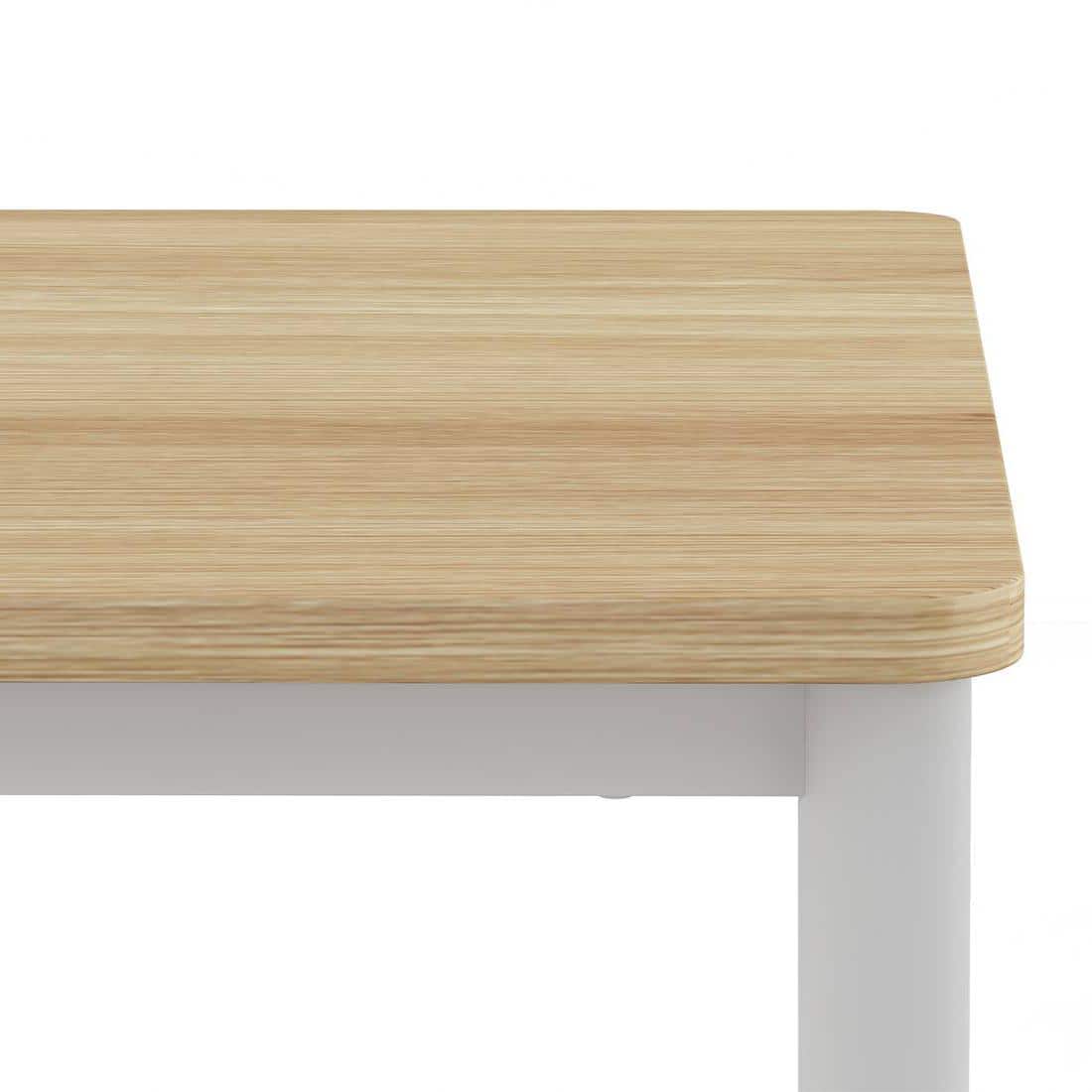 Torres 6 Seater Dining Table In White Finish