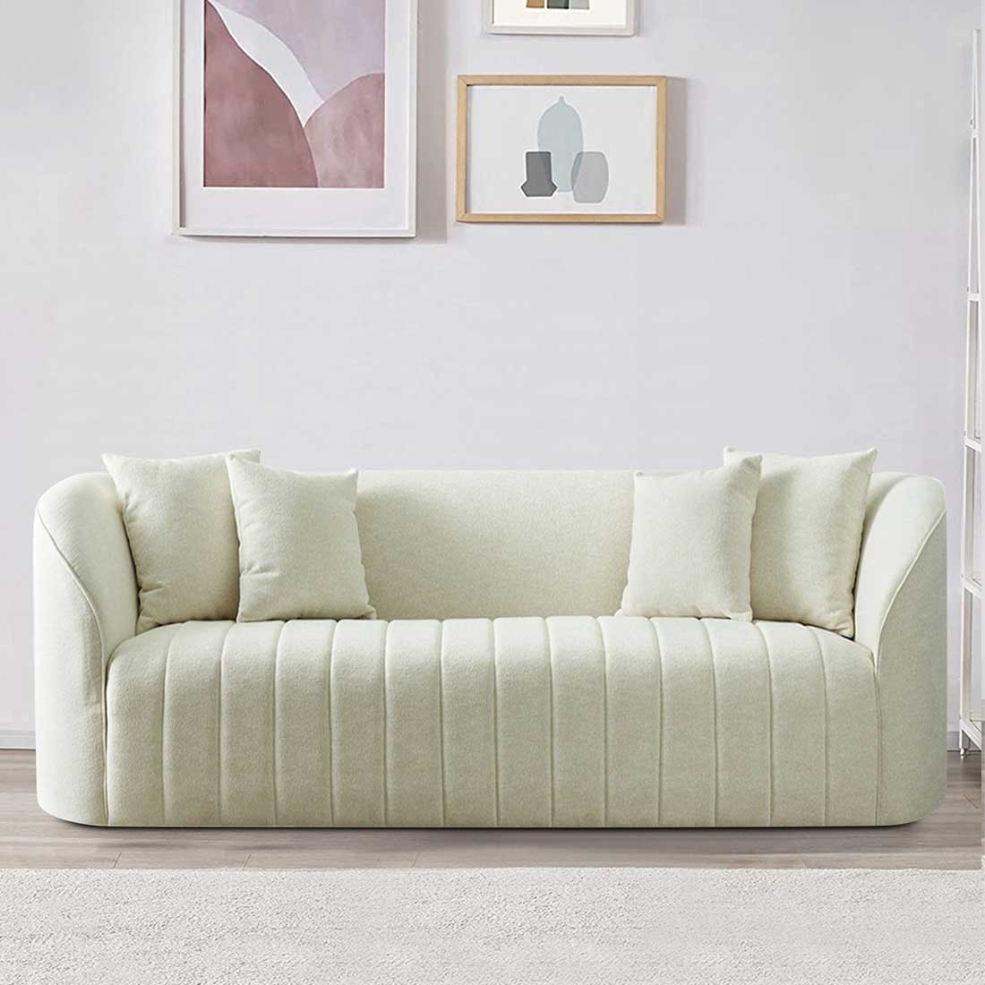 Baiwang Fabric Sofa (Cream)