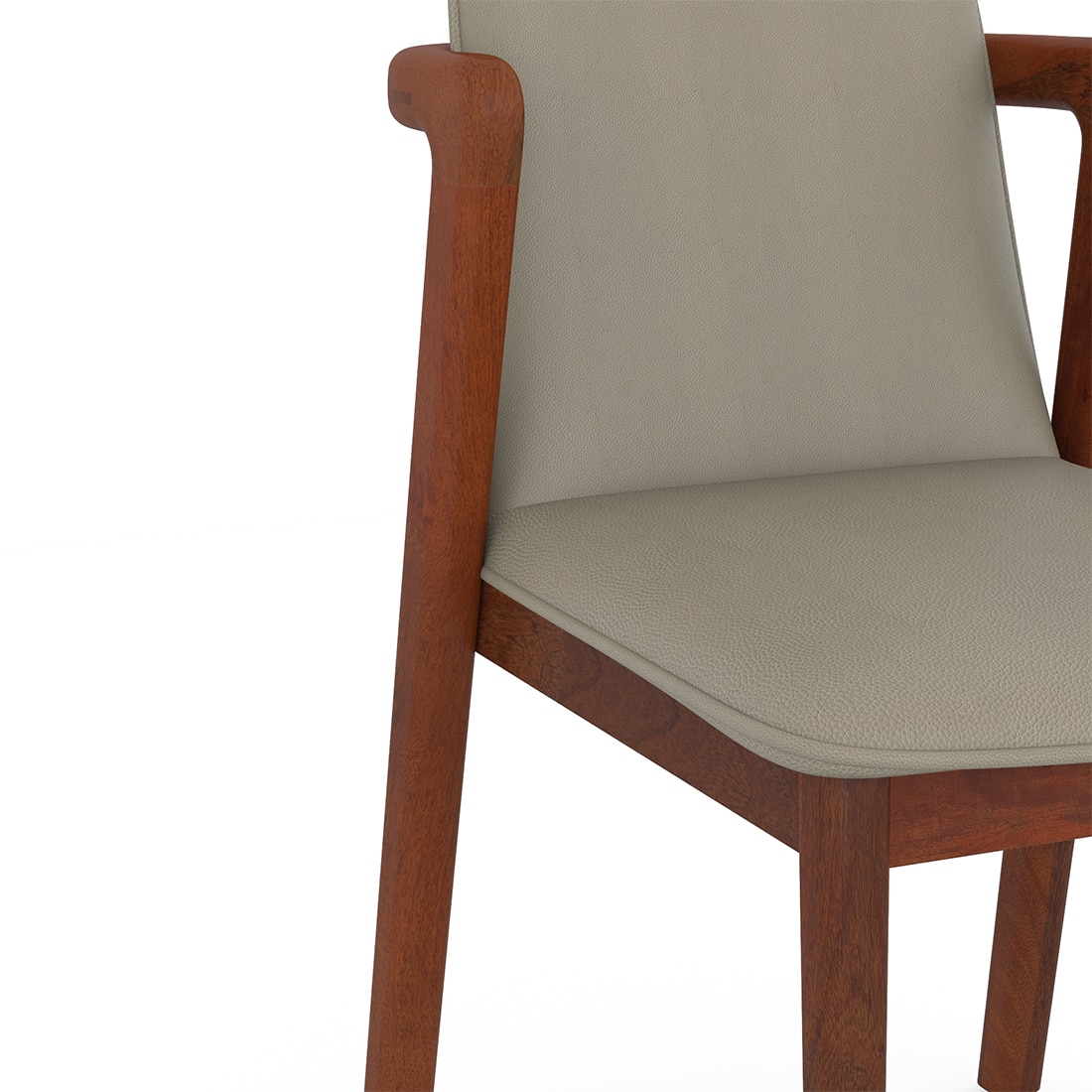 Aero Solid Wood 4 Seater Dining Table With Harper Dining Chair