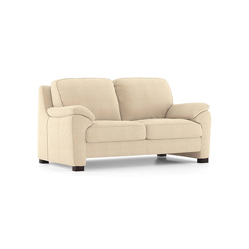Farina Premium 2 Seater Fabric Sofa in Birch Beige Colour
