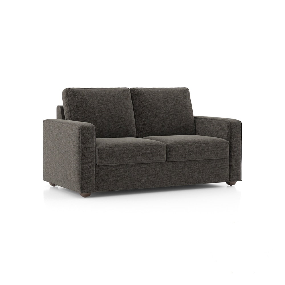 Apollo Compact Sofa (Colour : Smoke, Cushion : Hard, Back Type : Regular, Seater : 2+1+1) - Urban Ladder