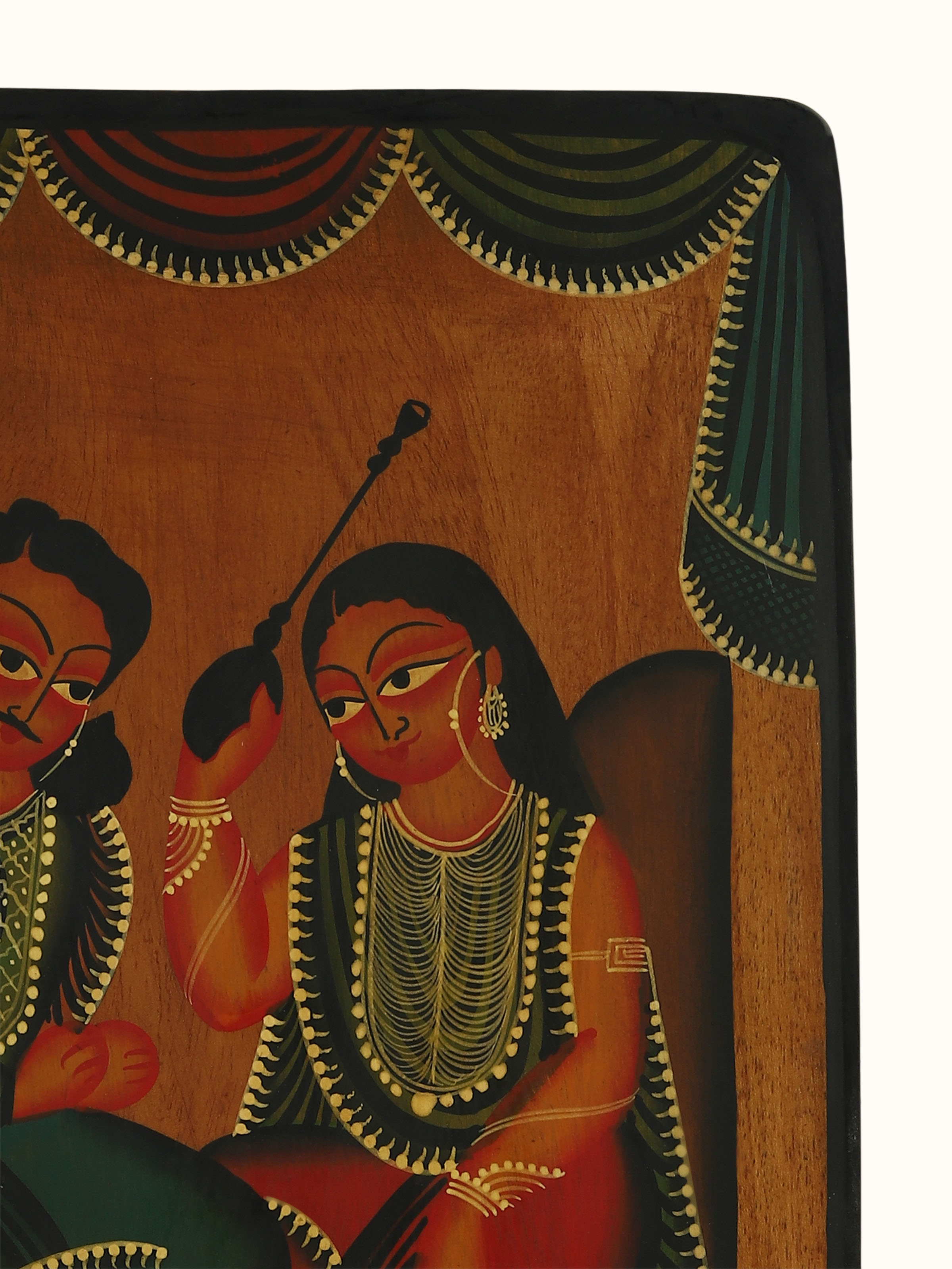 Detail shot of Babu Bibi Small Display Plate