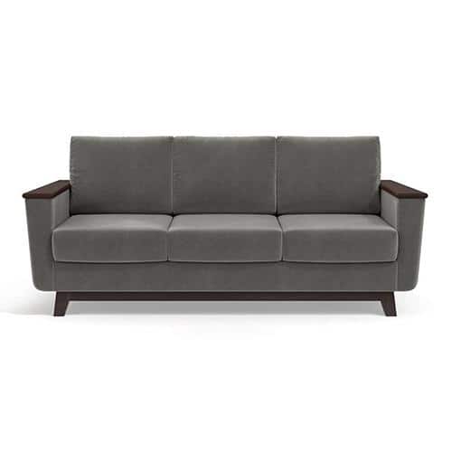 Corby Sofa Set (Colour : Ash Grey Velvet , Seater : 3+2+1+1)