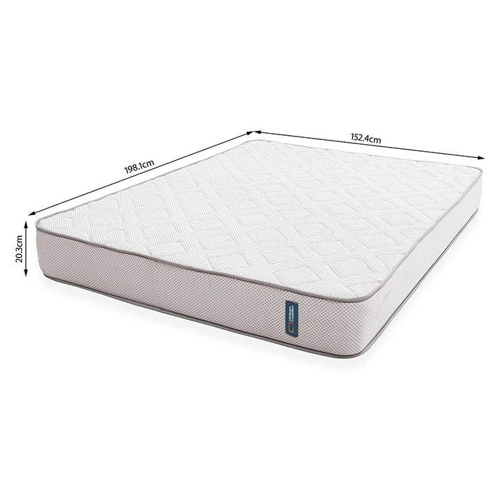 Theramedic Memory Foam Queen Size Mattress with Latex (Mattress Thickness : 8 Inches, Mattress Dimensions : 78 x 60 in)