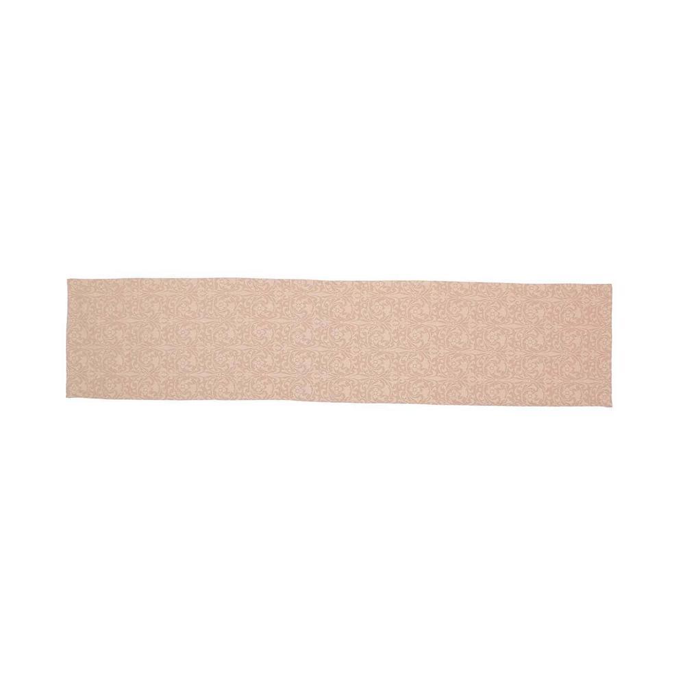 Addyson Beige Cotton 13 x 59 Inches Table Runner