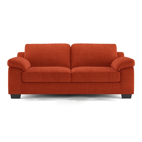 Esquel Premium 3 Seater Fabric Sofa in Lava Colour