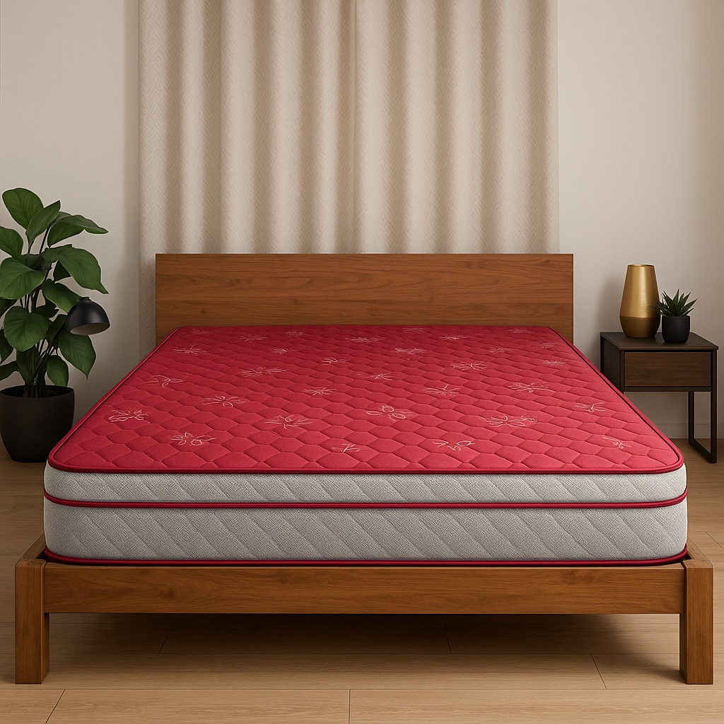 Luxurino Pillow Top With Ispt Tech.
 (80 x 72 in, 5 Inches) - Coirfit