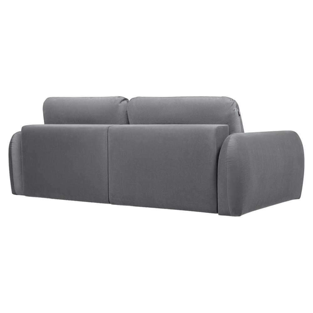 Lite 3 Seater Fold Out Sofa Cum Bed In Grey Colour