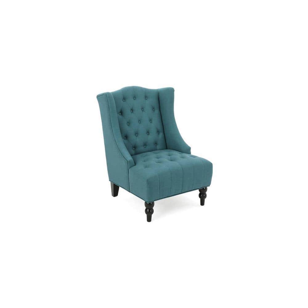 Denny Accent Chair in T blue Colour