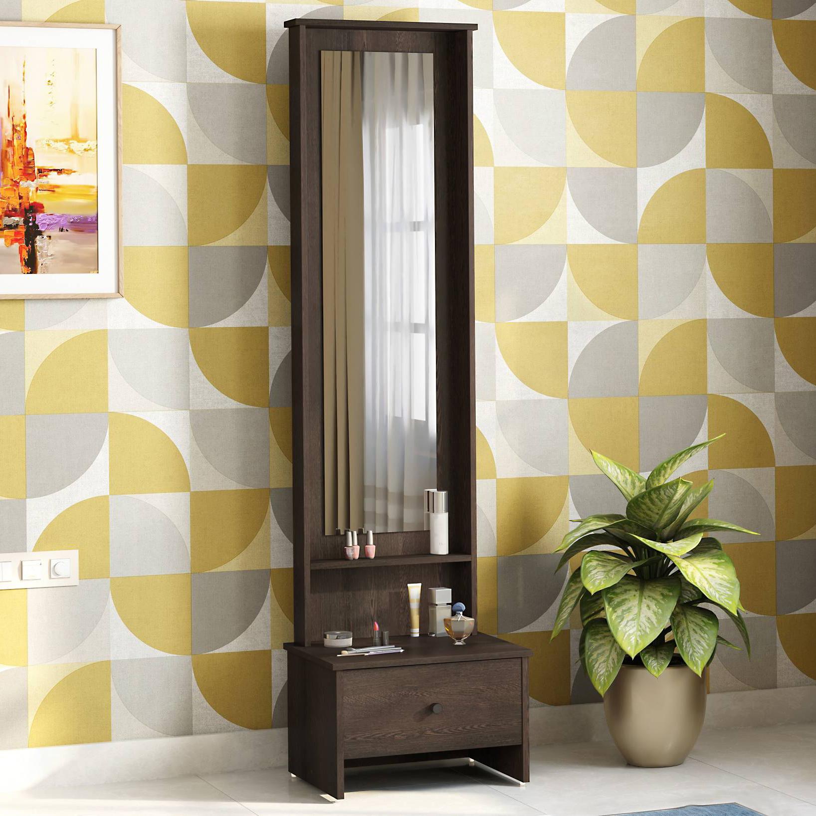 Eve Engineered Wood Dressing Table in Dark Wenge Finish