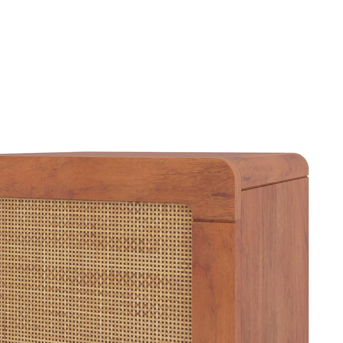 Takai Bedside Table in Red Cedar Finish
