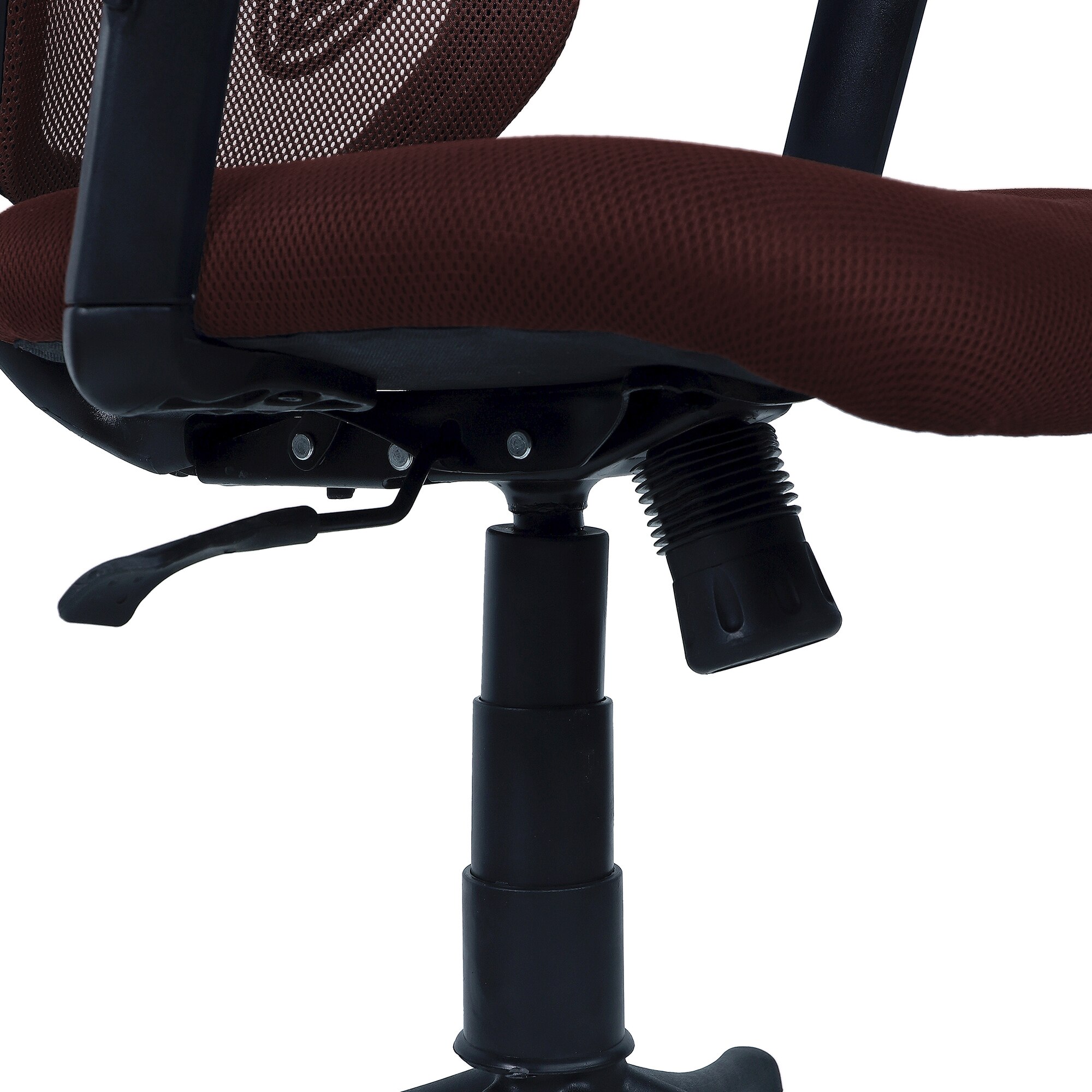 Zeeazyana High Back Ergonomic Chair in Brown Colour