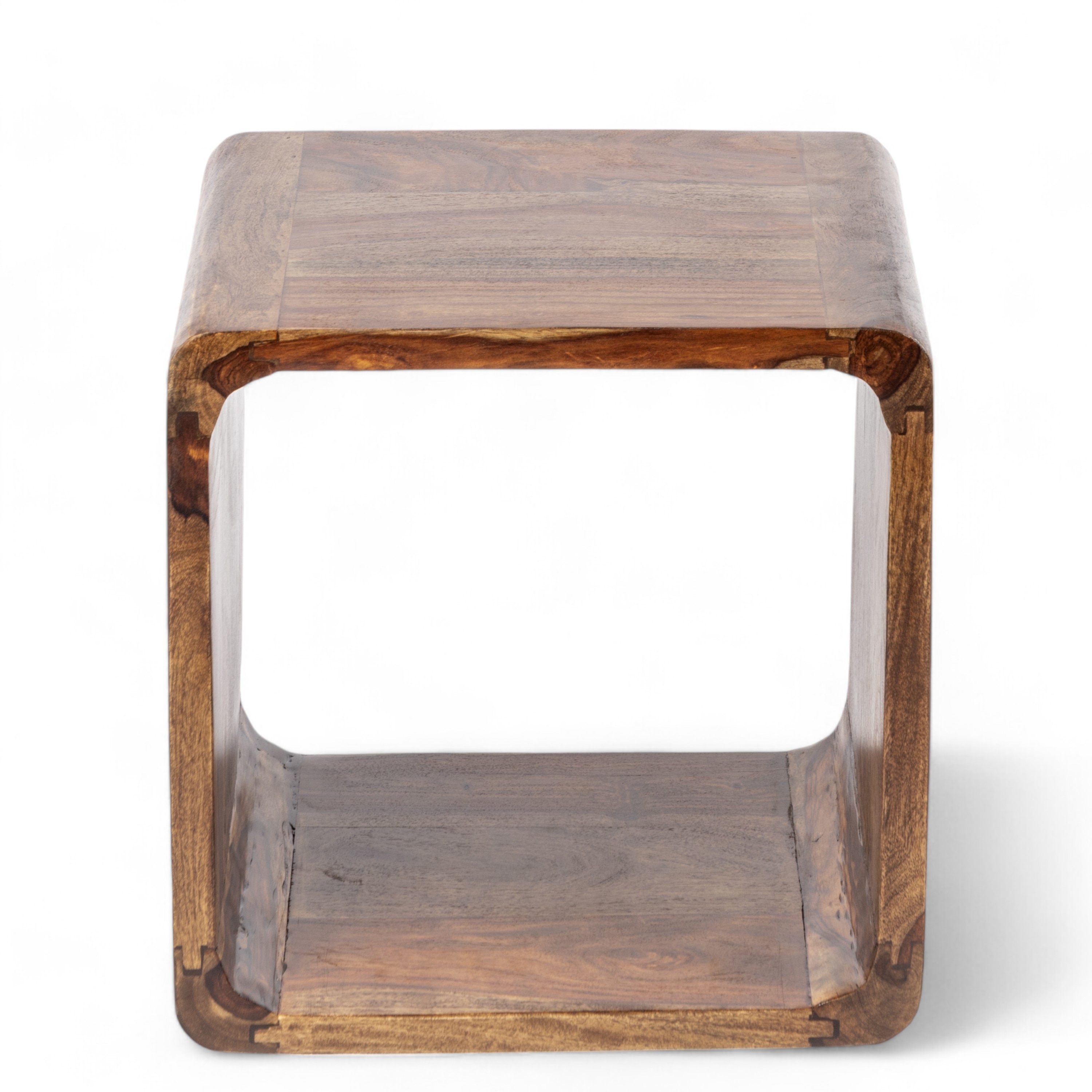 Berlin End Table - Teak Finish
