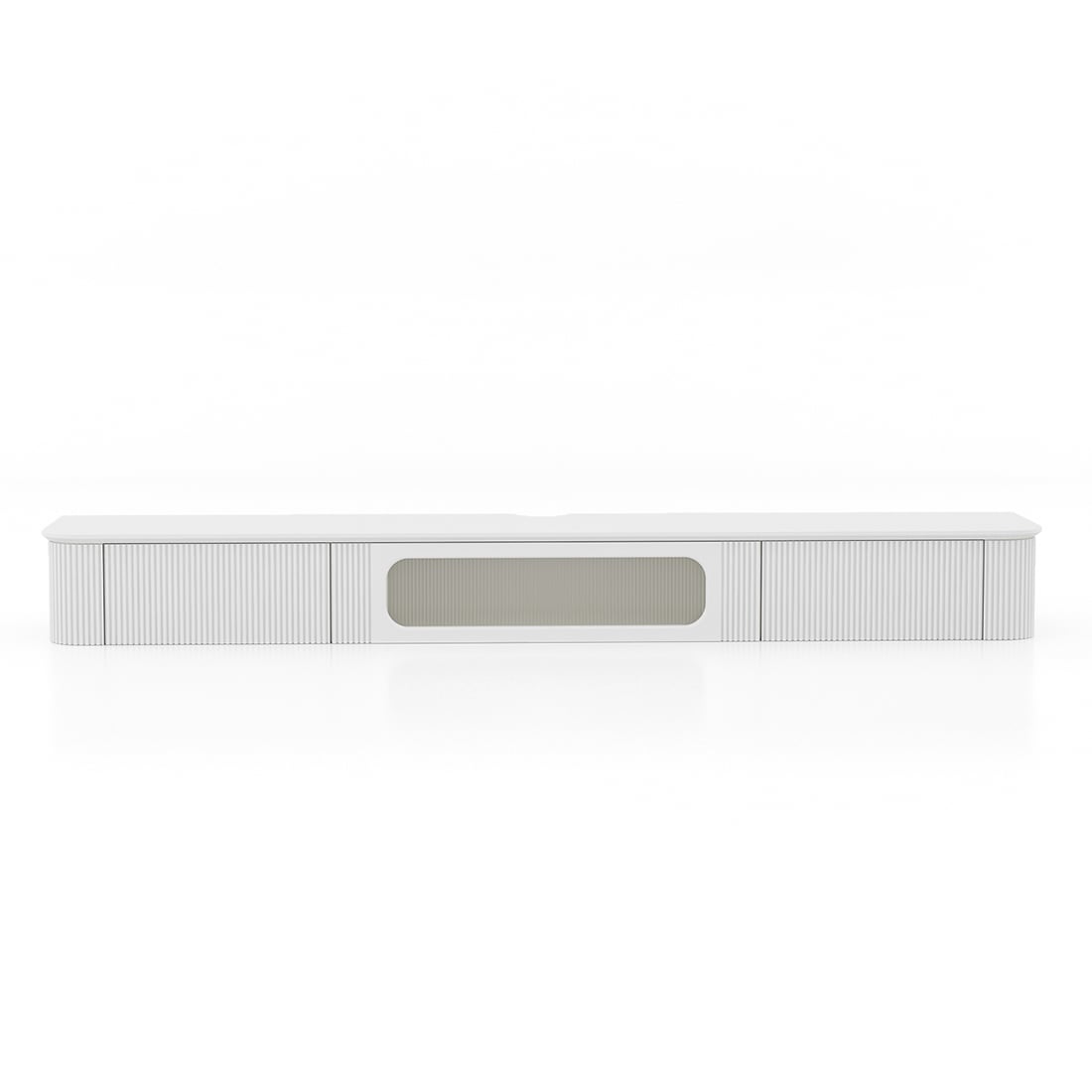 Estella Wall Mounted TV Unit Cream Finish
