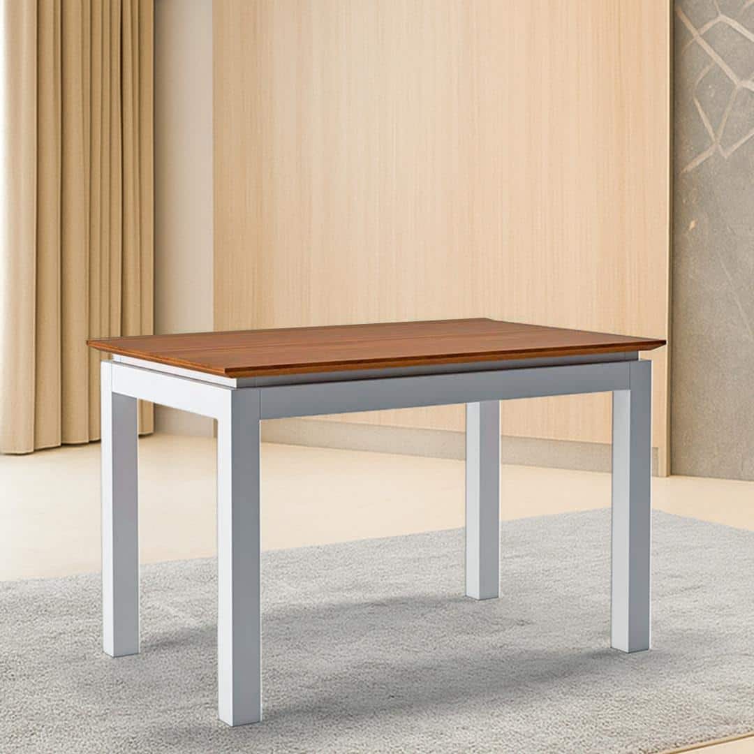 Diner 4 Seater Dining Table In Golden Oak Finish