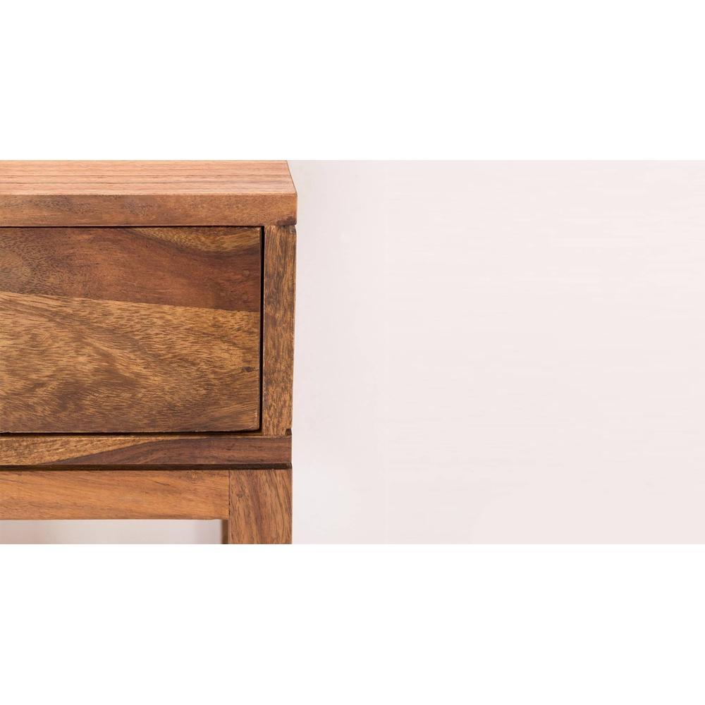 Wanetta Solid Wood Side Table