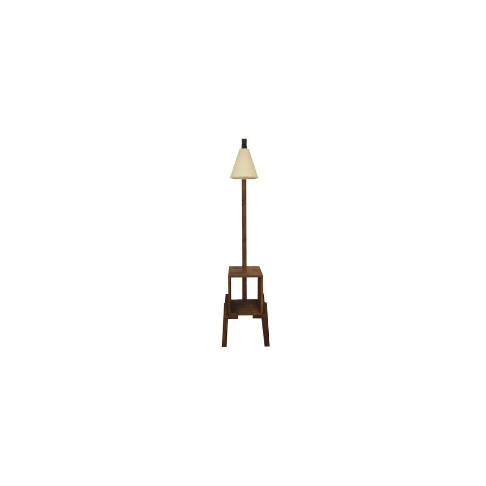 Gerard Beige Jute Floor Lamp with Beige Jute Base