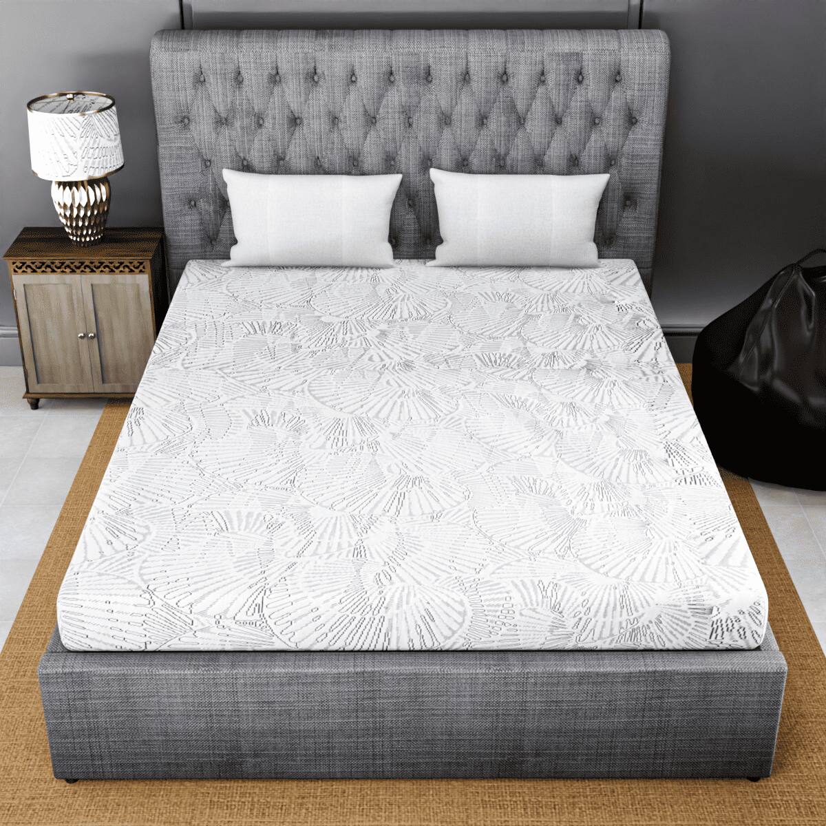 Drilled Air Cool Dual Comfort King Mattress 72 X 72 6 Inches