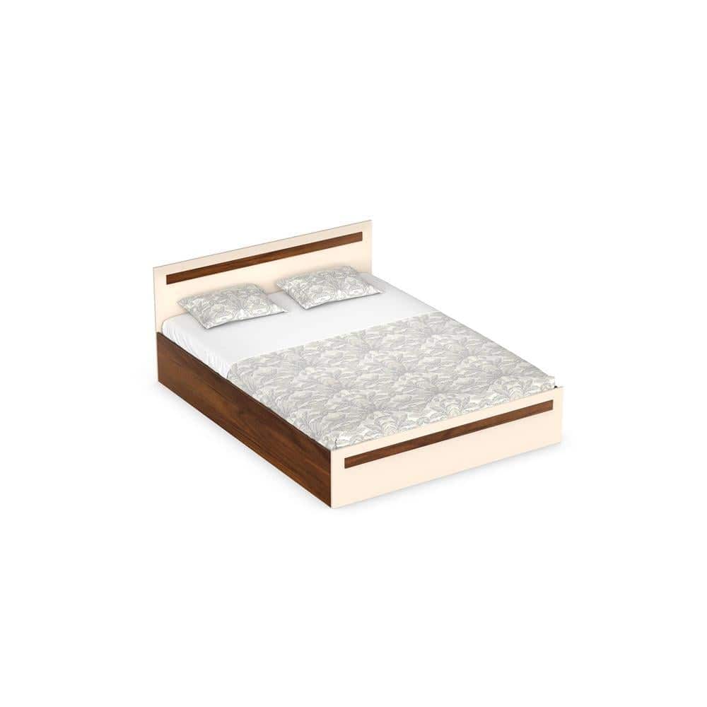 Maltein Engineered Wood Double Queen Size Bed With Storage