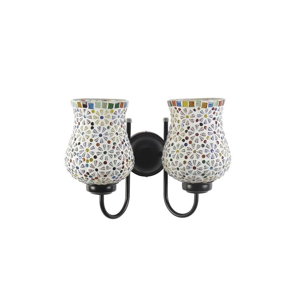 Michael Multicolour Glass Wall Light