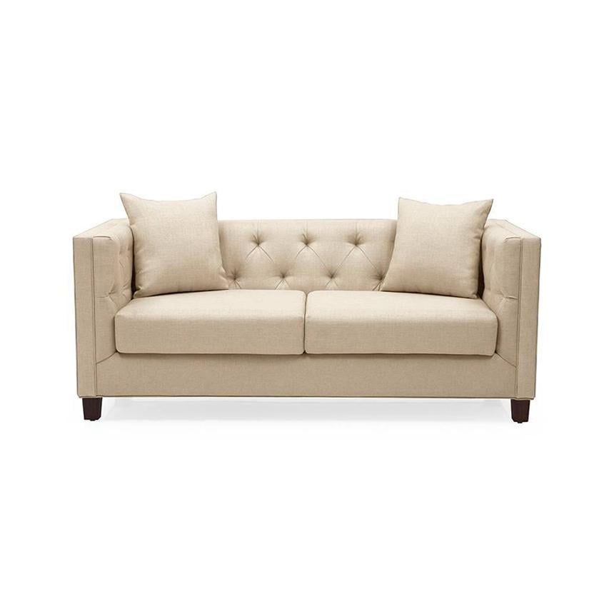 Windsor Essential 2 Seater Fabric Sofa in Pearl Colour