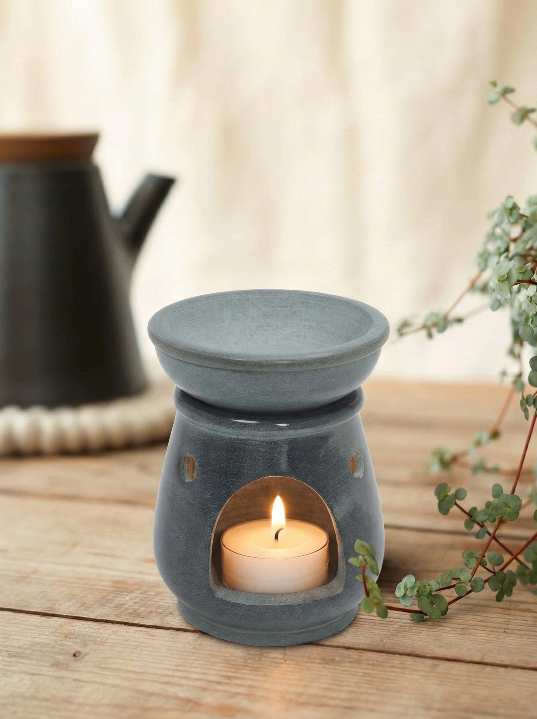 Lifestyle view of Traditional Carved Stone Diffuser