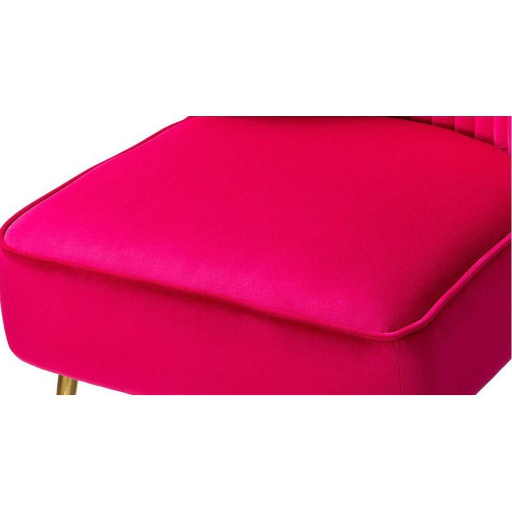 Fission Accent Chair in Pink Colour