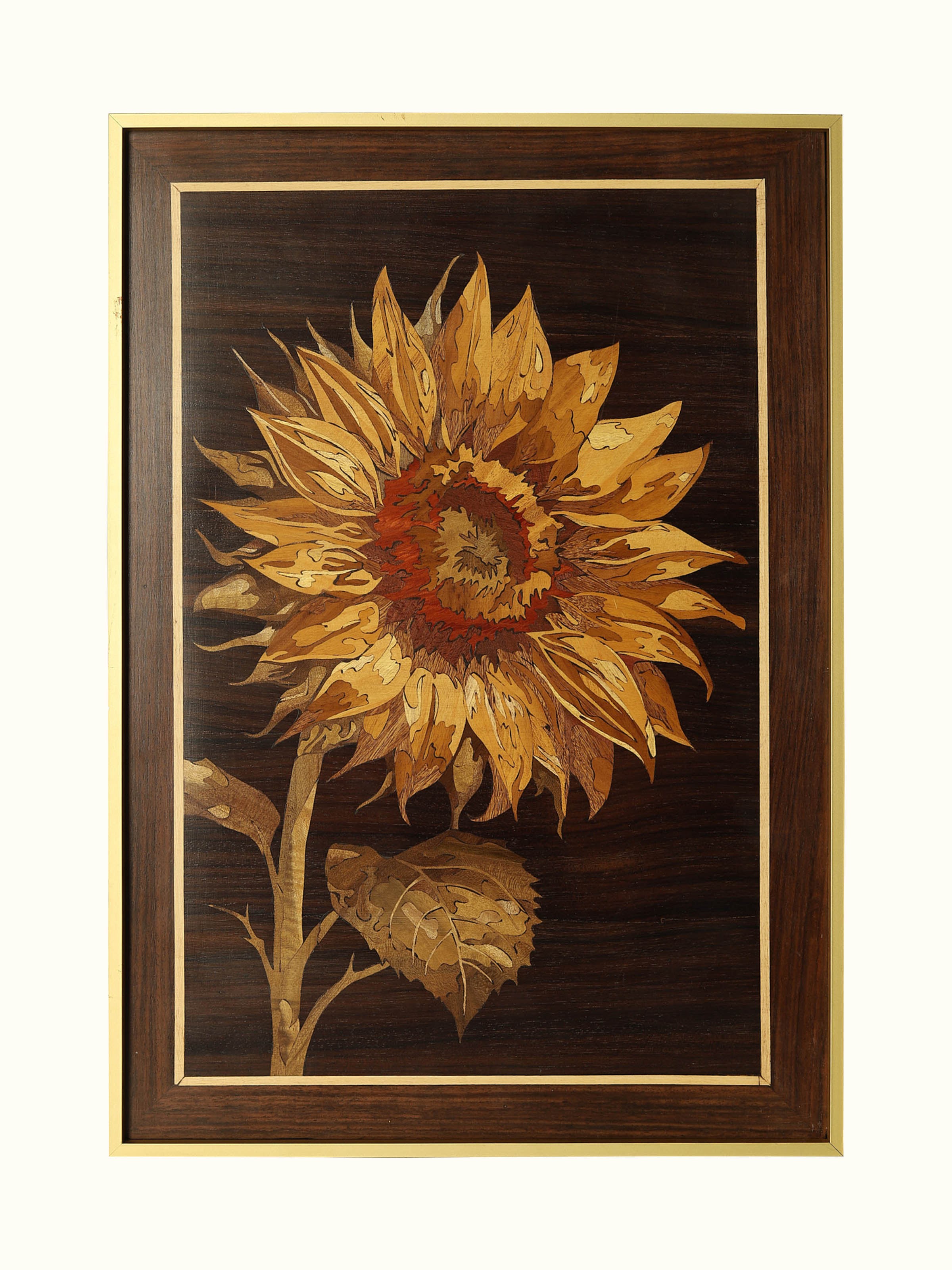 Sunflower Mysore Rosewood Inlay