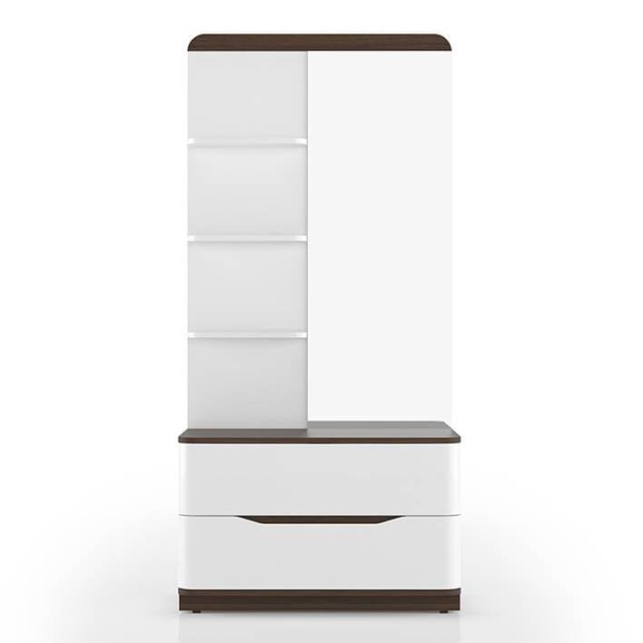Baltoro Engineered Wood Dressing Table in White Finish