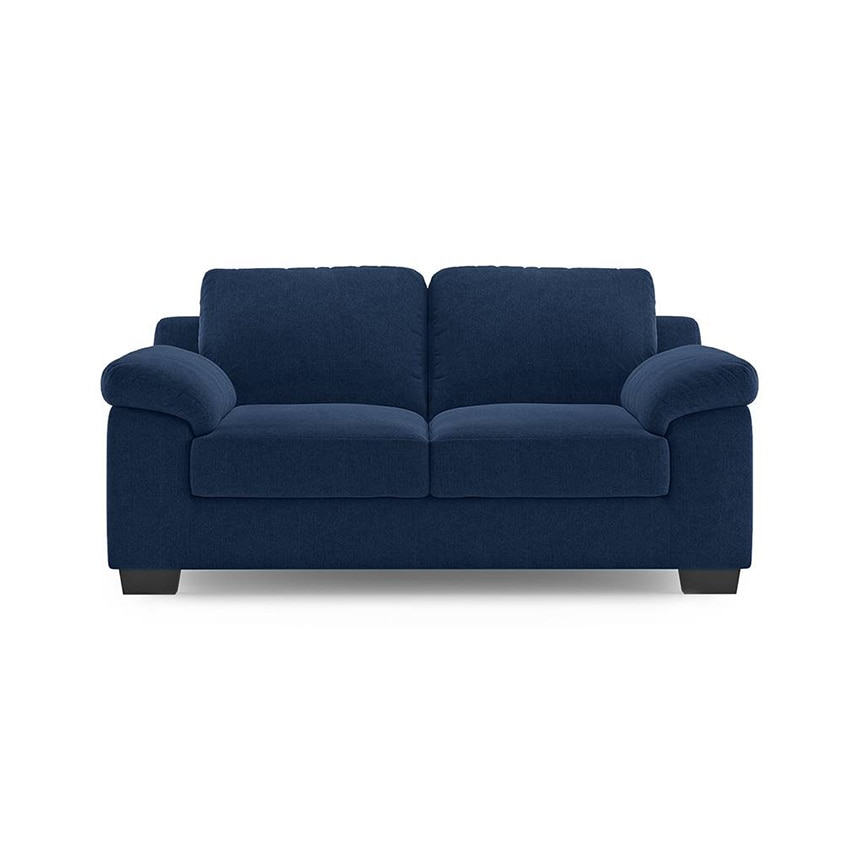 Esquel Premium 2 Seater Fabric Sofa in Lapis Blue Colour
