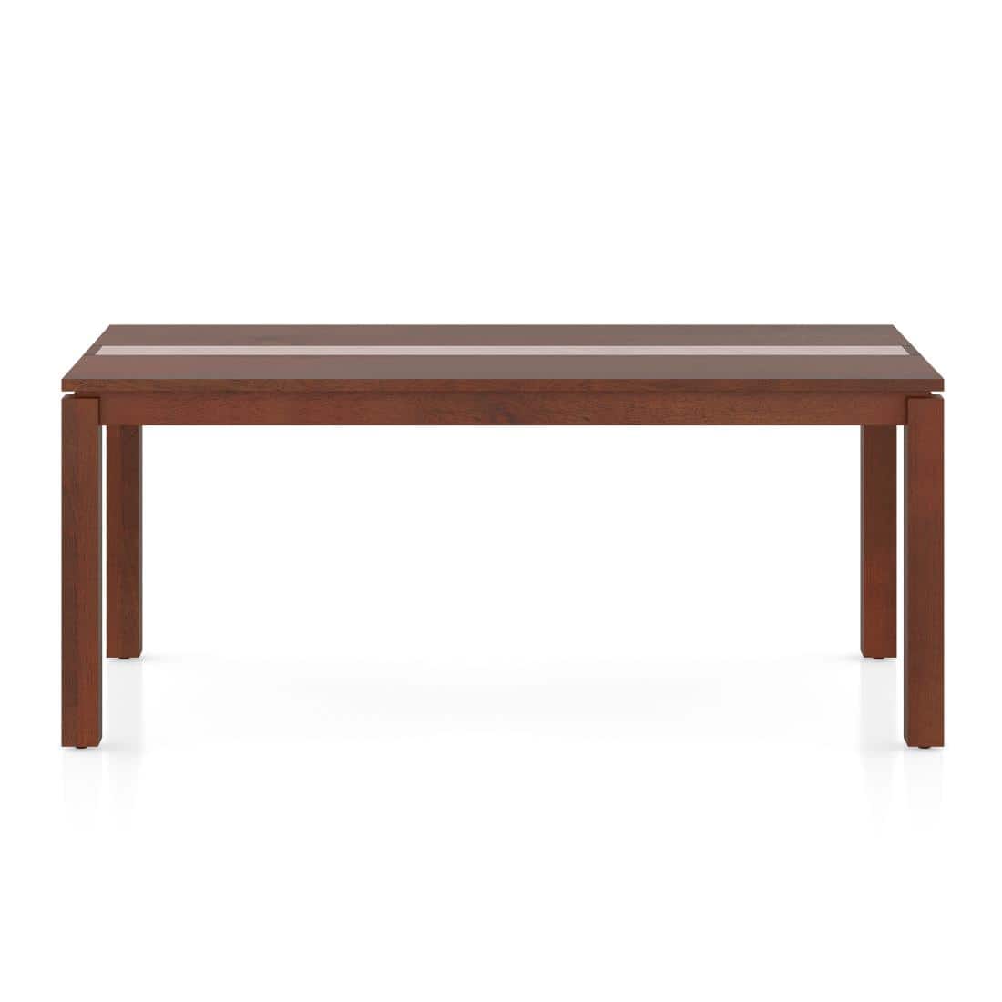 Atlas Crest Solid Wood 6 Seater Dining Table with Atlas Dining Chair set