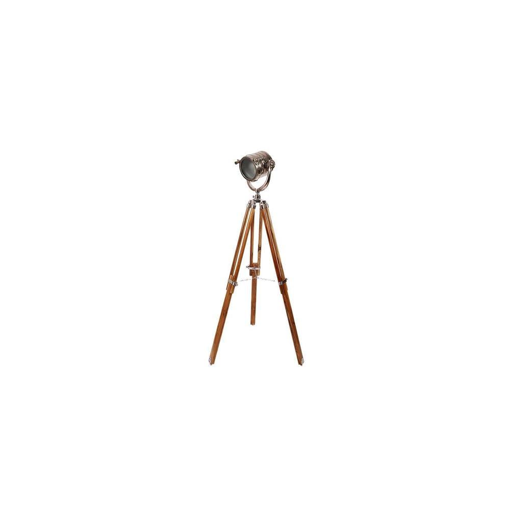 Isaac Nickle Metal Shade Floor Lamp