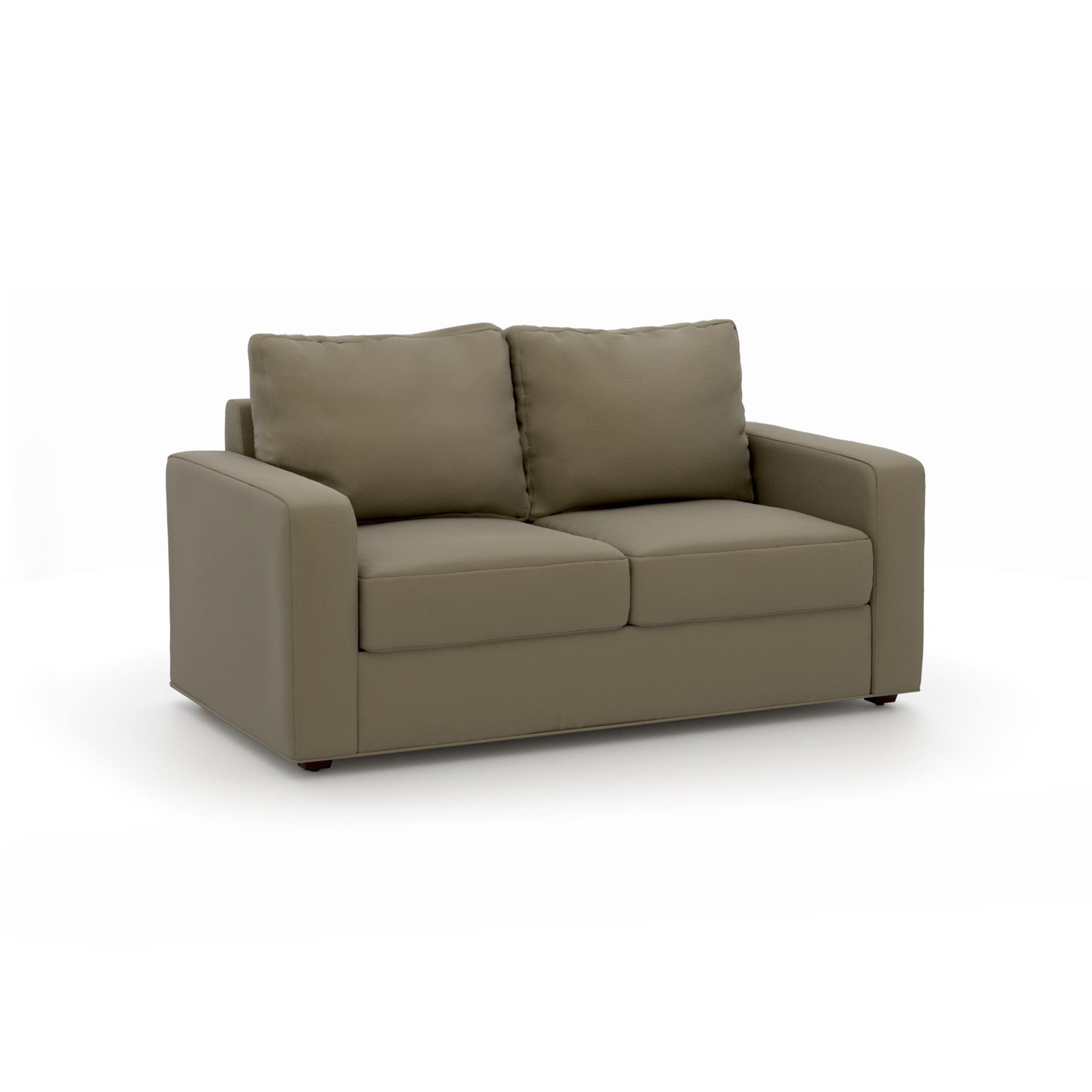 Apollo Compact Leatherette Sofa