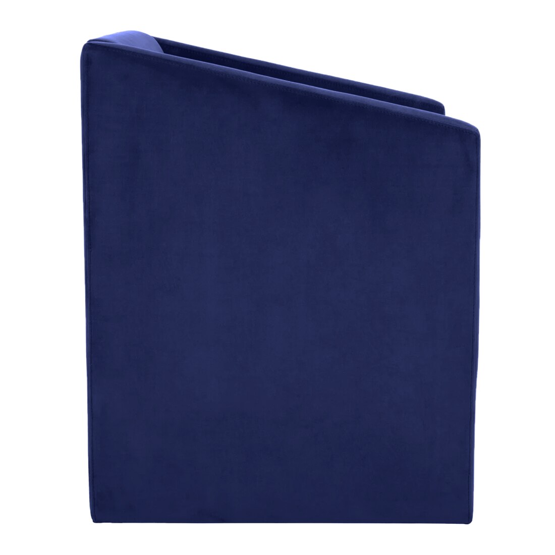 Shuntina Accent Velvet Chair in Navy Blue Colour