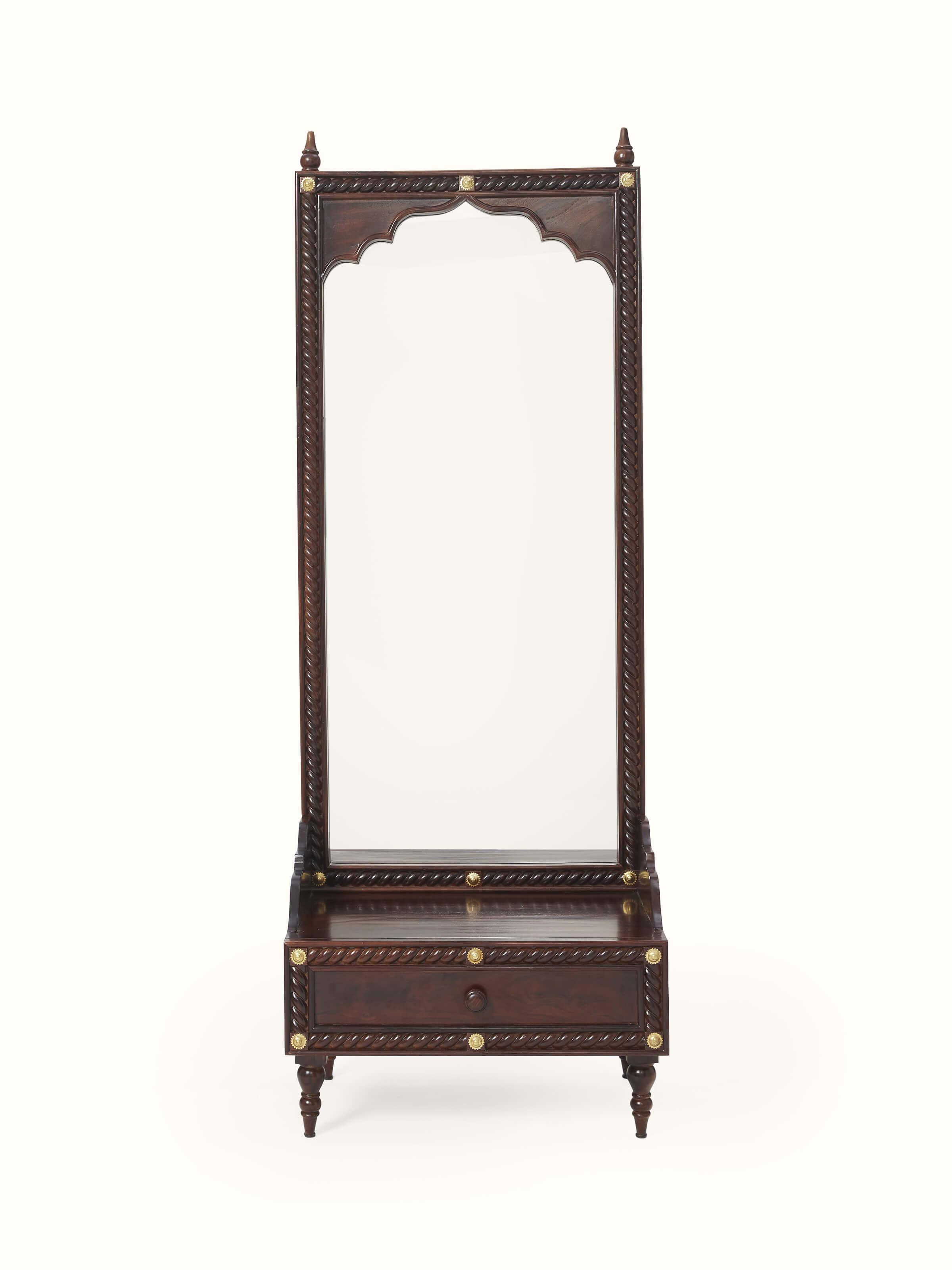 Sheesham Wood Full-length Mirror