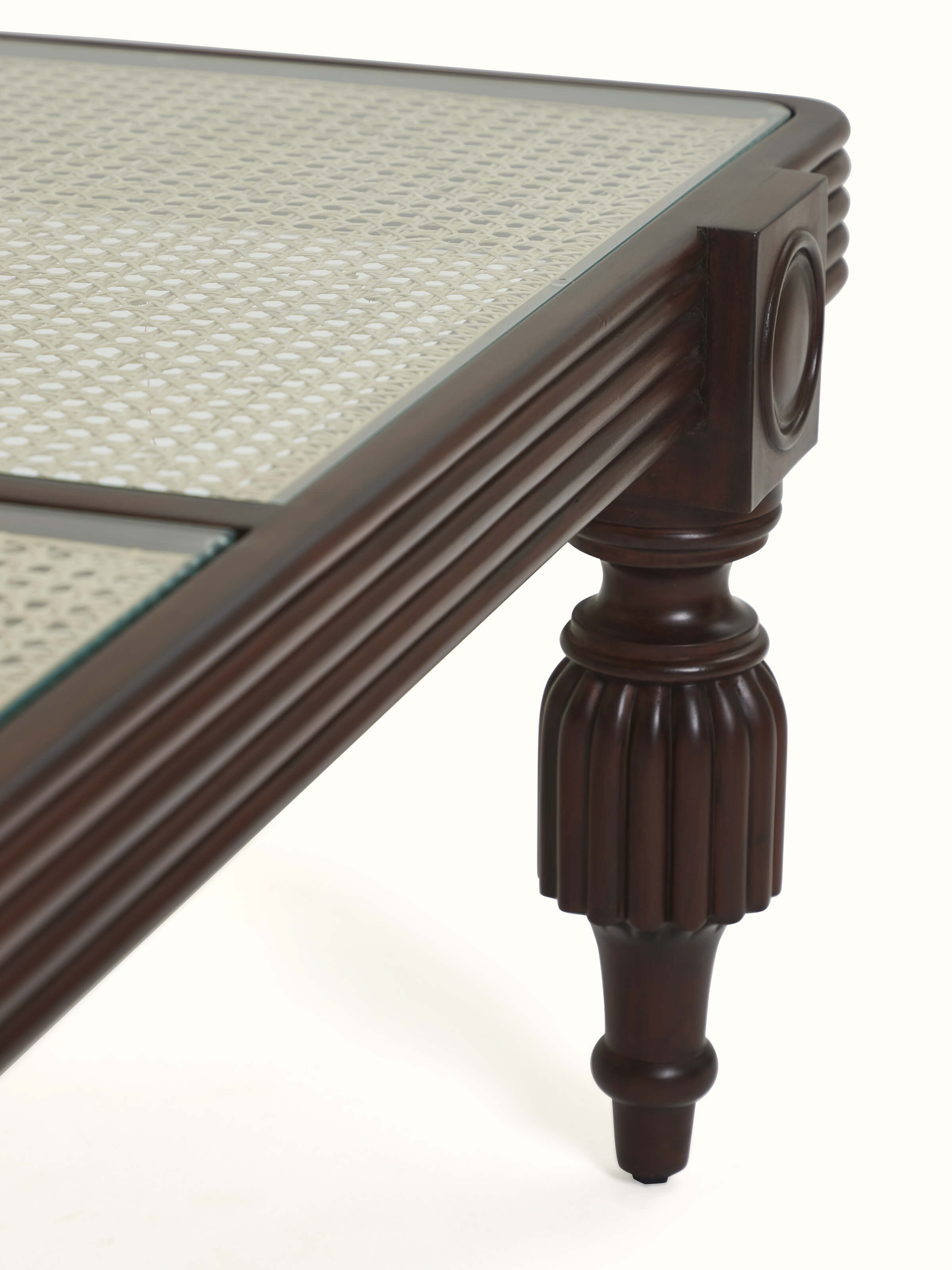 Mahogany Wood Coffee Table