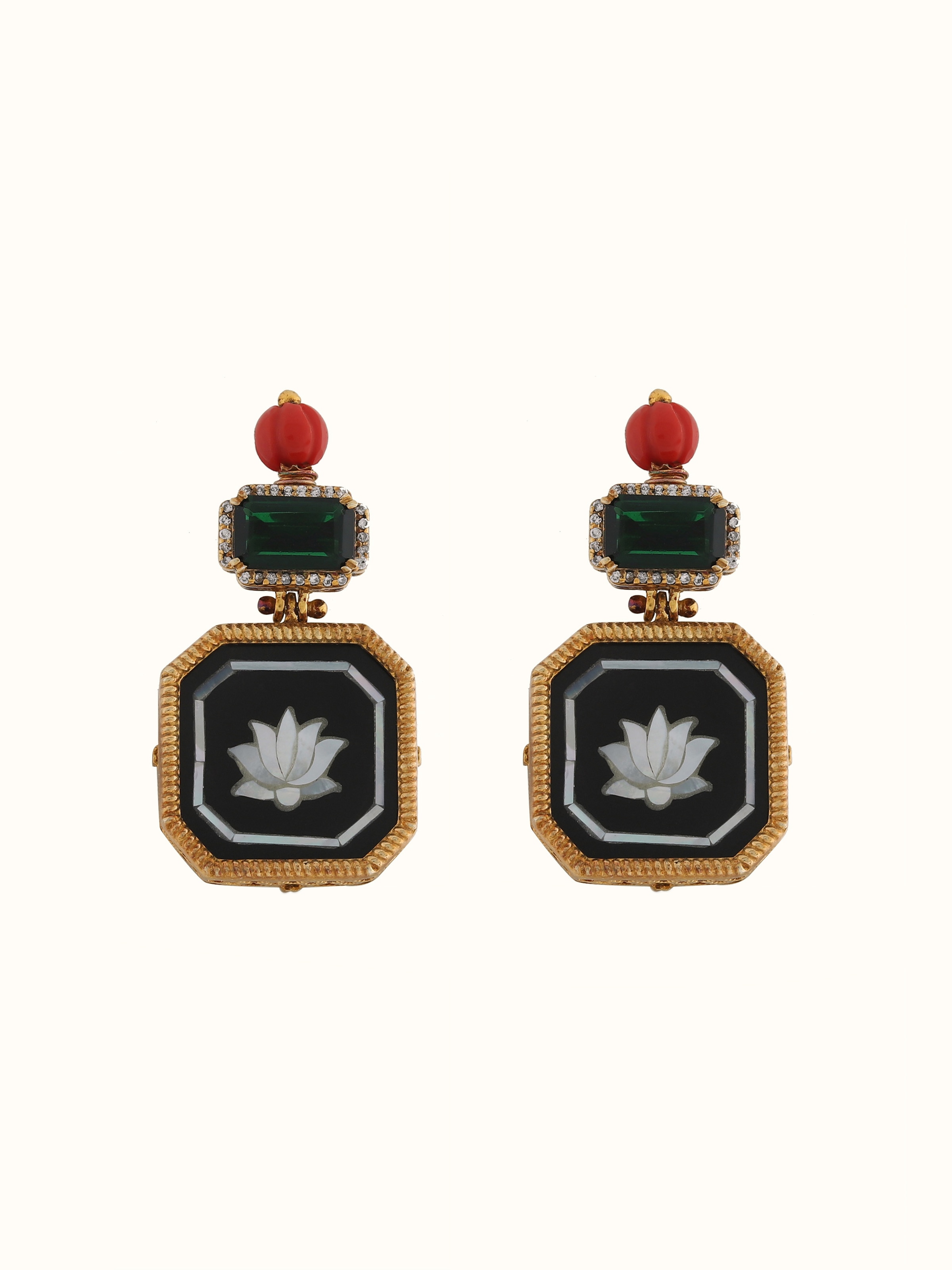 Parchinkari Silver Drop Earrings