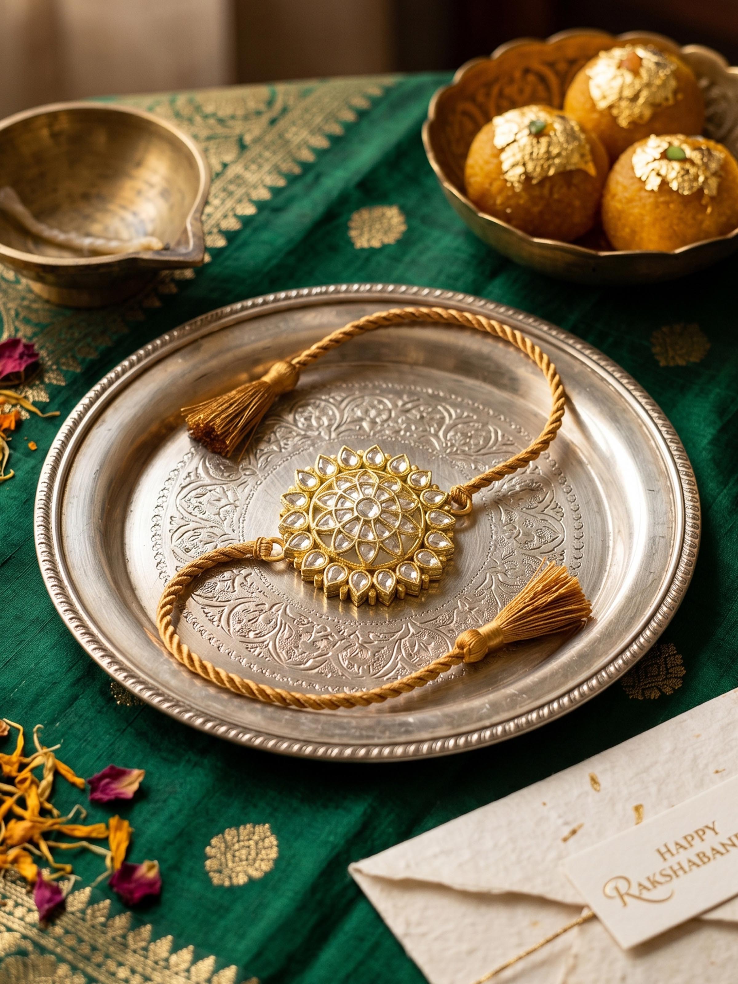 Silversmithing Rakhi
