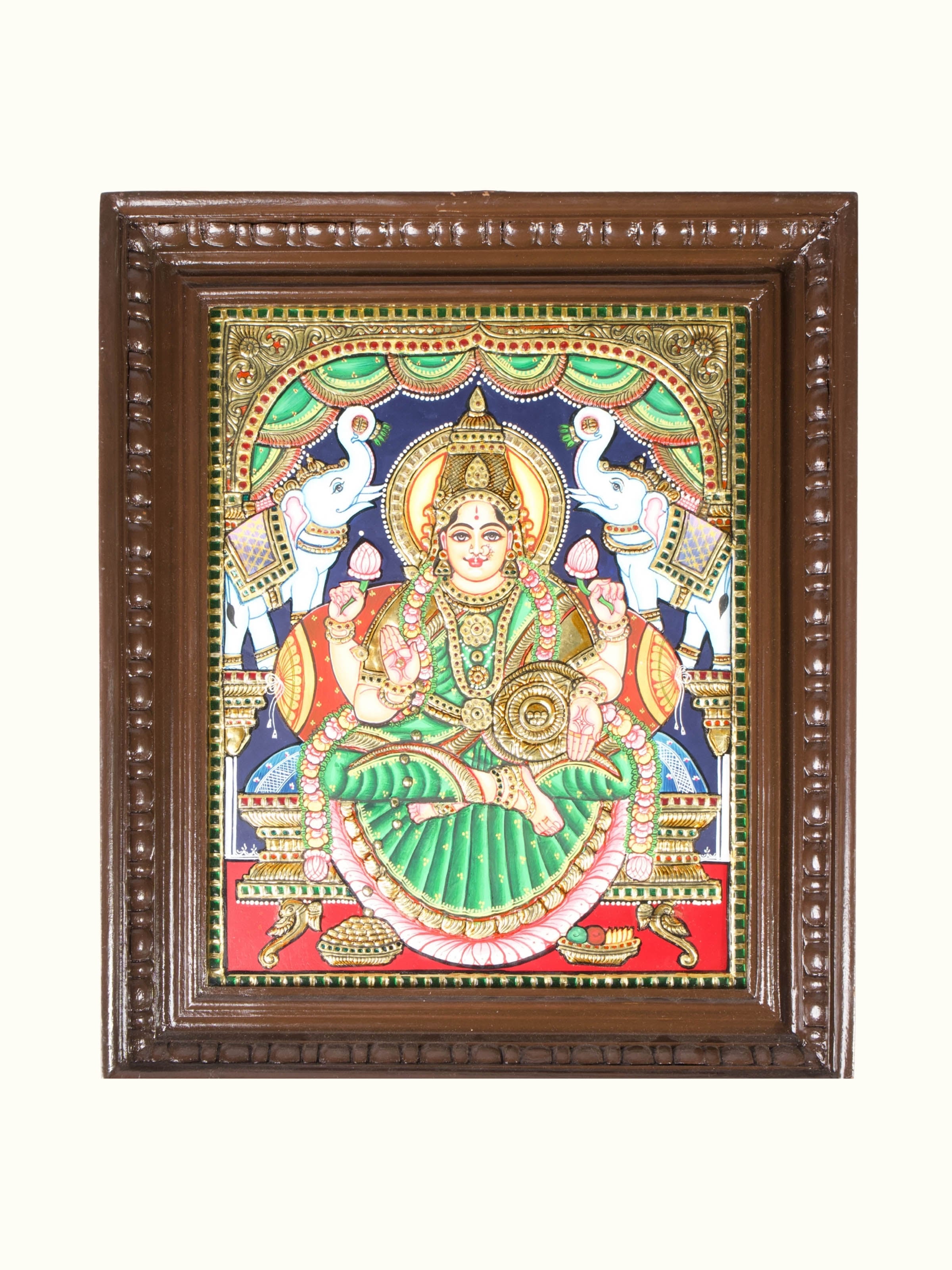 Gala Lakshmi Thanjavur Painting
