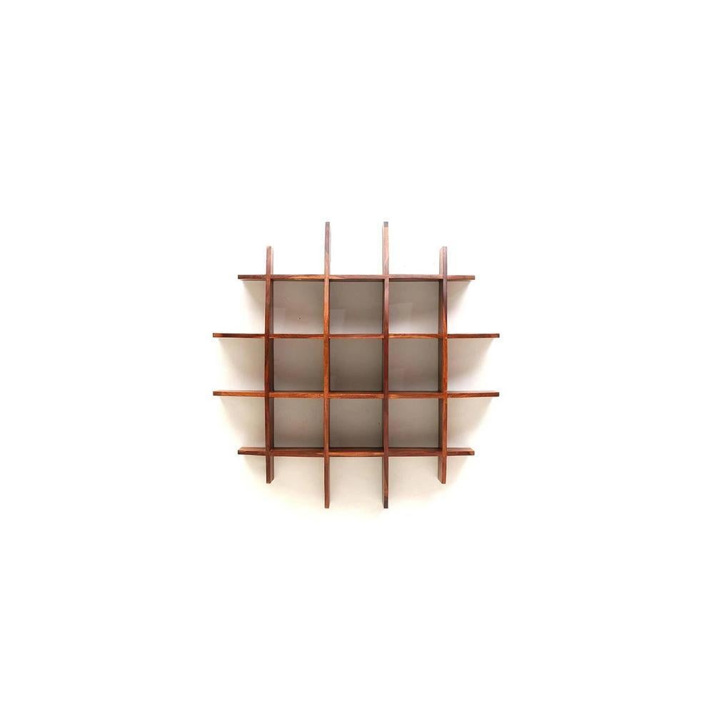 WOODENMOOD Square Wall Rack
