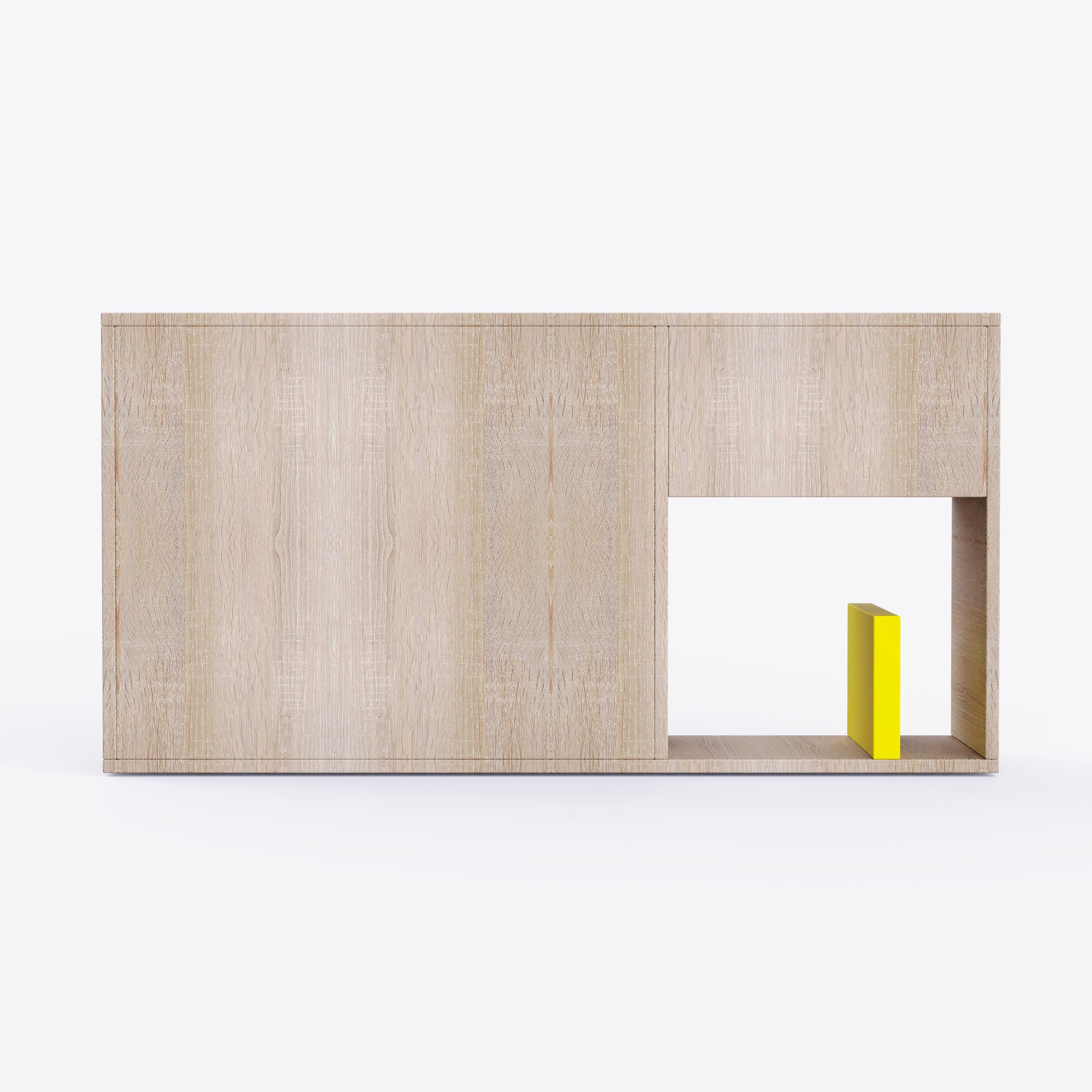 Big Nino Storage Unit In Oak Colour